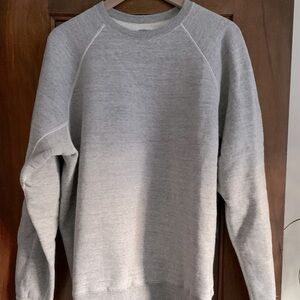 Orslow loopwheel crewneck sweatshirt. Made in japan .